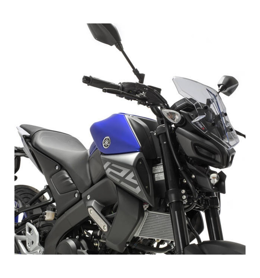 Cupolino Puig Naked Fume Chiaro Per Yamaha MT 125 Dal 2020