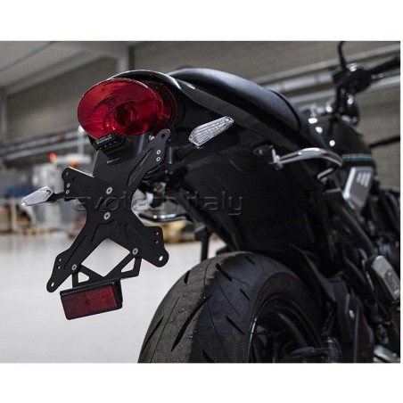 Portatarga regolabile Evotech per Kawasaki Z650 RS