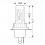 Lampadina H4 Lampa Halo led serie 11 da 2000 lumen