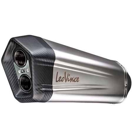 Terminale Leovince LV-12 Inox per Suzuki DL 1050 V-Strom/XT