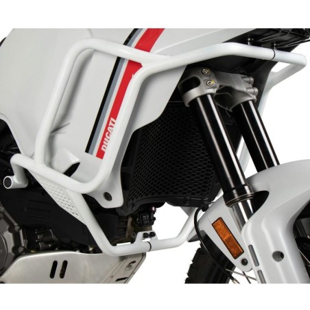 Paraserbatoio Hepco & Becker Rally bianco per Ducati Desert X