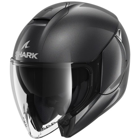 Casco Shark Helmets Citycruiser monocolore antracite metal