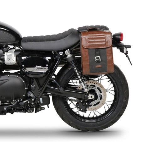 Telaietto laterale Shad per borsa SR su Triumph Street Scrambler 900