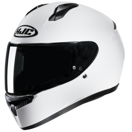 Casco integrale HJC C10 monocolore bianco lucido