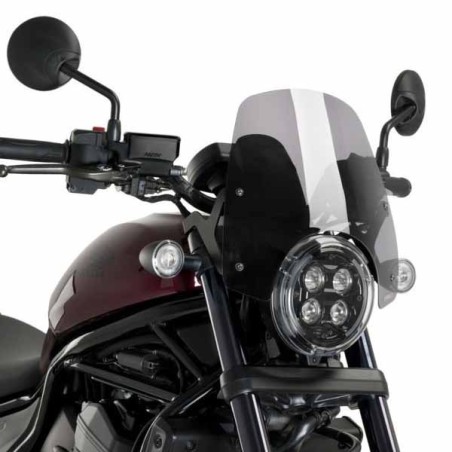 Cupolino Puig Naked per Honda CMX 1100 Rebel fume chiaro