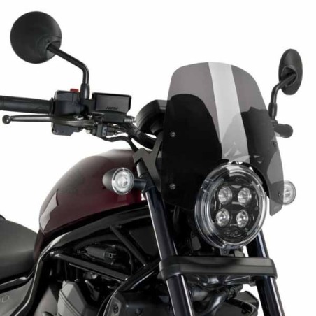 Cupolino Puig Naked per Honda CMX 1100 Rebel fume scuro