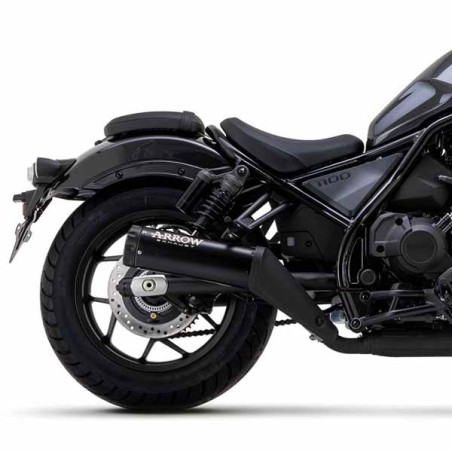 Terminale Arrow Rebel Alu Dark per Honda CMX 1100 Rebel