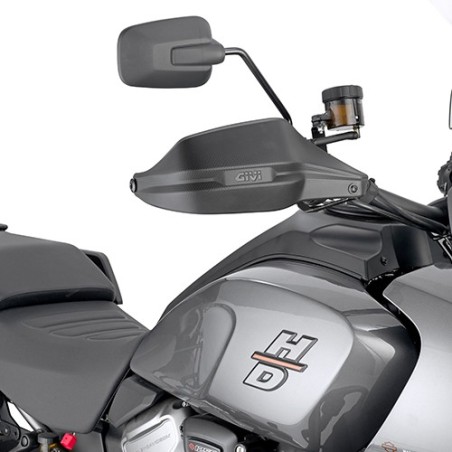 Coppia di paramani Givi neri per Harley Davidson Pan America