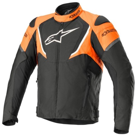 Giacca da moto Alpinestars T-Jaws V3 Waterproof nero e arancio