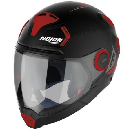 Casco Nolan N30.4 VP Inception nero e rosso