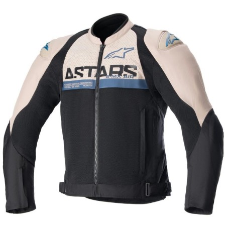 Giacca da moto Alpinestars SMX Air nero e beige