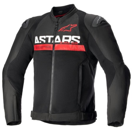 Giacca da moto Alpinestars SMX Air nero e rosso