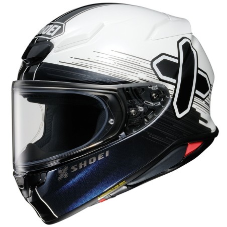 Casco Shoei NXR 2 Ideograph TC-6 bianco, nero e blu