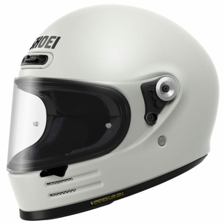 Casco Shoei Glamster 06 vintage monocolore bianco lucido