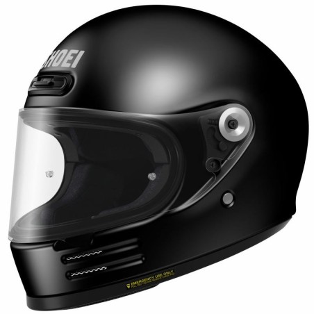 Casco Shoei Glamster 06 vintage monocolore nero lucido