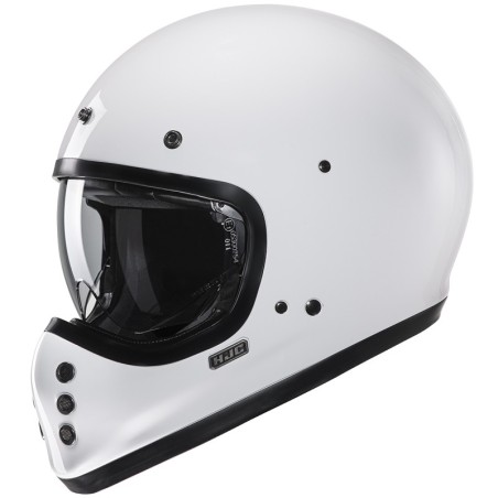 Casco HJC V60 monocolore bianco lucido