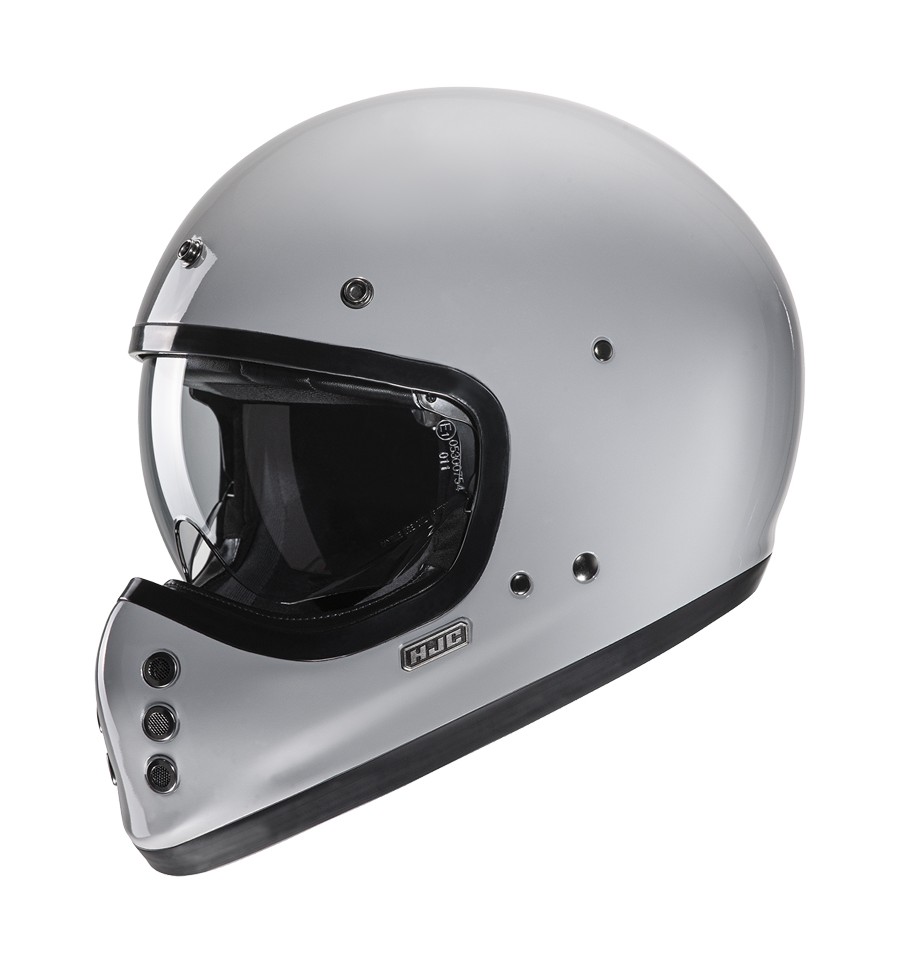 Casco HJC V60 monocolore grigio lucido