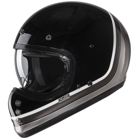 Casco HJC V60 Scooby nero, antracite e argento