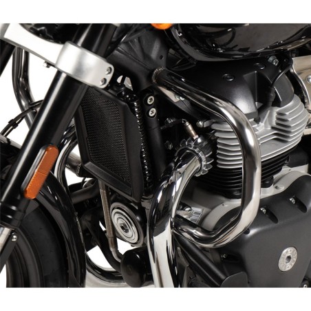 Paramotore Hepco & Becker cromato per Royal Enfield Super Meteor 650