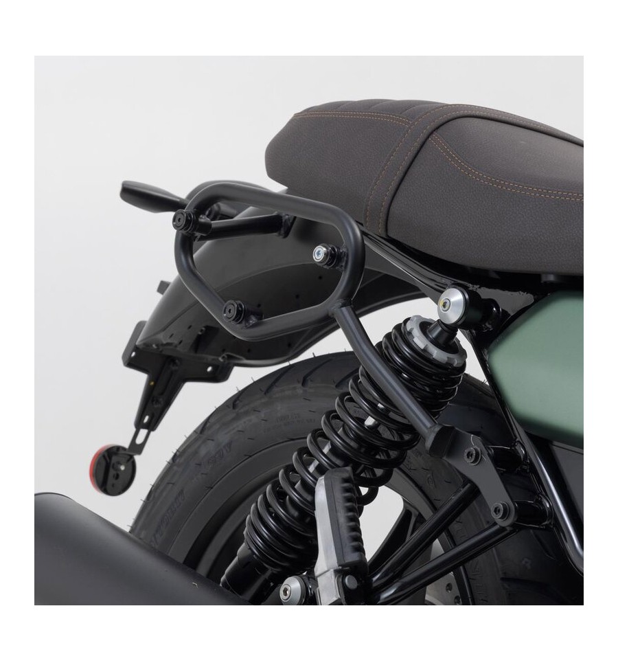 Telaio laterale SW-Motech per borse SLC su Moto Guzzi V7 850