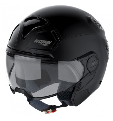 Casco Nolan N30.4 T Classic monocolore nero opaco