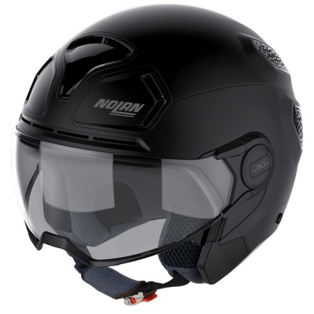 Casco Nolan N30.4 T Classic monocolore nero opaco