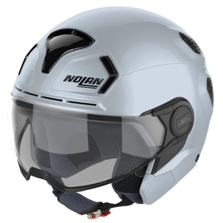 Casco Nolan N30.4 T Classic monocolore bianco zefiro