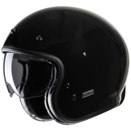 Casco Jet HJC V31 monocolore nero lucido