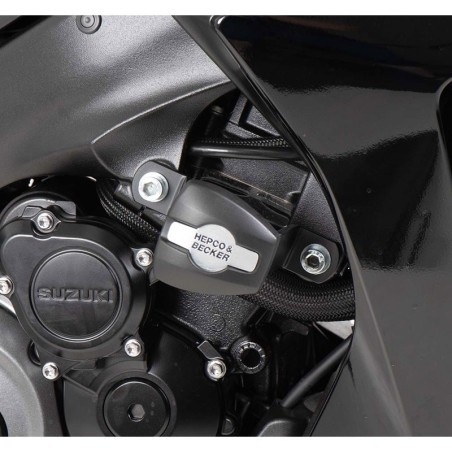 Paramotore Hepco & Becker nero per Suzuki GSX-S 1000 GT