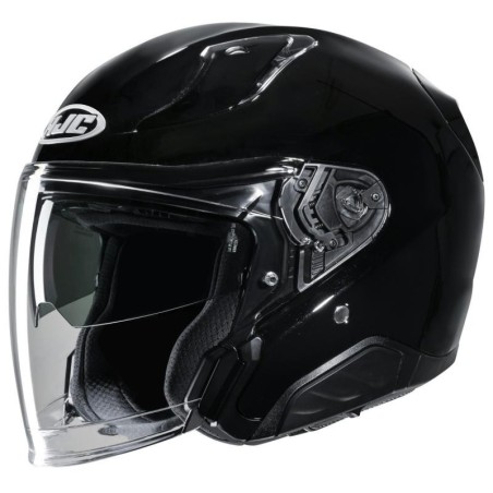 Casco Jet HJC RPHA 31 monocolore nero metal lucido