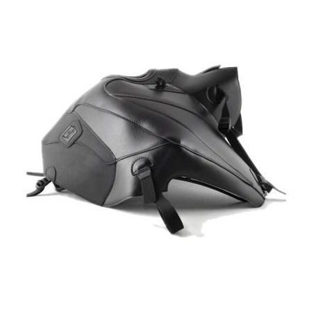 Copriserbatoio Bagster per Moto Guzzi NTX Stelvio 11-18 in similpelle nero e nero opaco