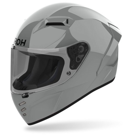 Casco integrale Airoh Connor monocolore grigio lucido