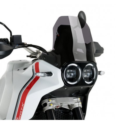 Cupolino Puig Sport per Ducati Desert X fume scuro