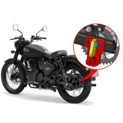 Per Mbk fizz flame forte 50 antifurto blocca ruota anteriore scooter m –  motoricambitalia