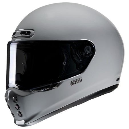 Casco HJC V10 monocolore grigio lucido