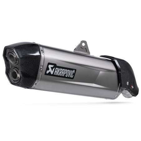 Marmitta Akrapovic Slip On Titanio per Aprilia Tuareg 660