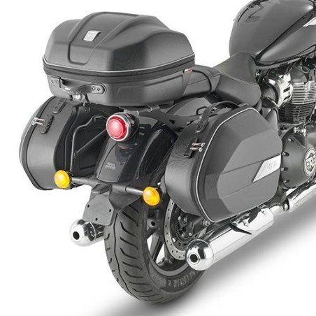 Portavaligie laterale Givi Monokey per Royal Enfield Super Meteor 650