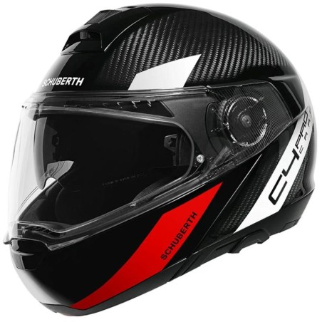 Casco apribile Schuberth C4 Pro Carbon 3K Avio Red