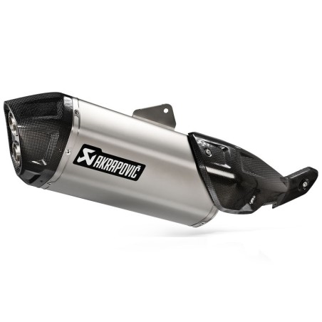 Marmitta Akrapovic Slip On Titanio per Suzuki V-Strom 800 DE