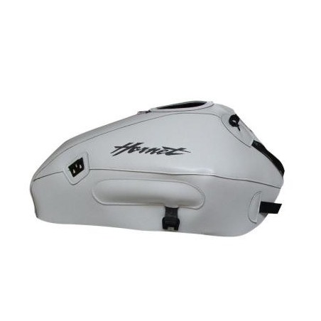 Copriserbatoio Bagster per Honda CB 600 Hornet 03-06 in similpelle bianco