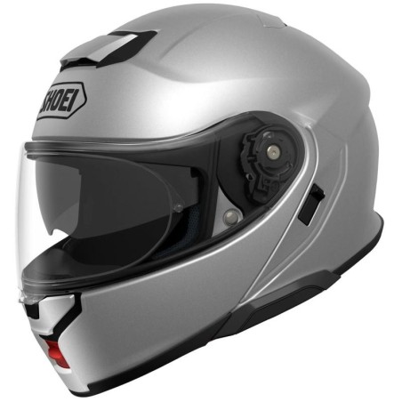 Casco Shoei Neotec 3 apribile monocolore argento opaco