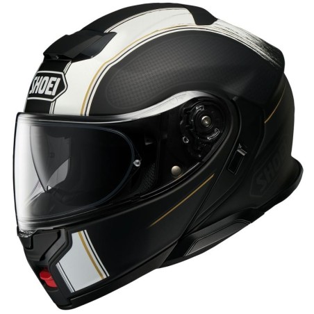 Casco Shoei Neotec 3 apribile Satori TC-5  nero e bianco opachi