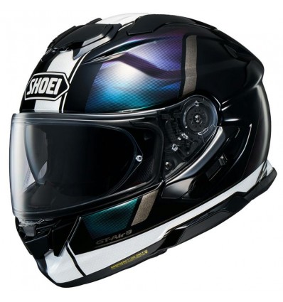 Casco Shoei GT Air 3 Scenario TC-5 nero e bianco