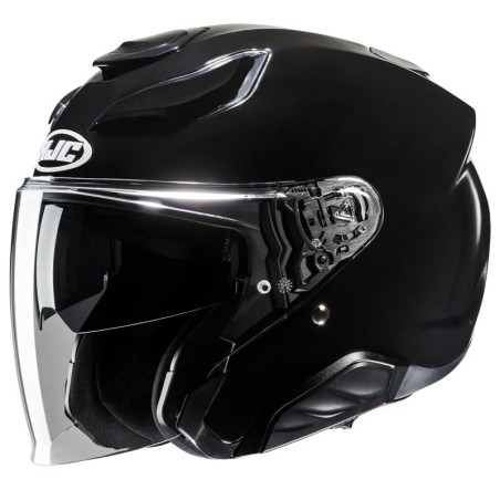 Casco Jet HJC F31 monocolore nero lucido