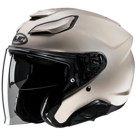 Casco Jet HJC F31 monocolore sabbia opaco