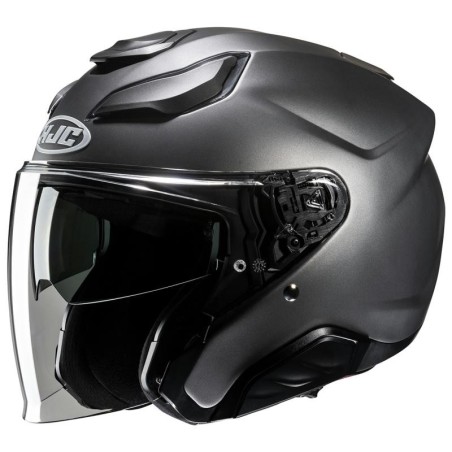 Casco Jet HJC F31 monocolore titanio opaco