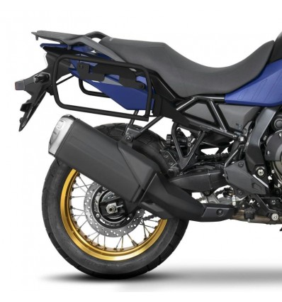 Portavaligie laterale Shad 4P per valigie compatibili su Suzuki V-Strom 800 DE