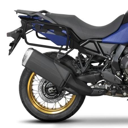 Portavaligie laterale Shad 4P per valigie compatibili su Suzuki V-Strom 800 DE