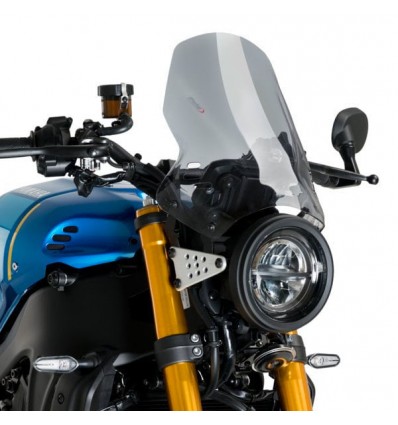 Cupolino Puig Naked per Yamaha XSR 900 dal 2022 fume chiaro