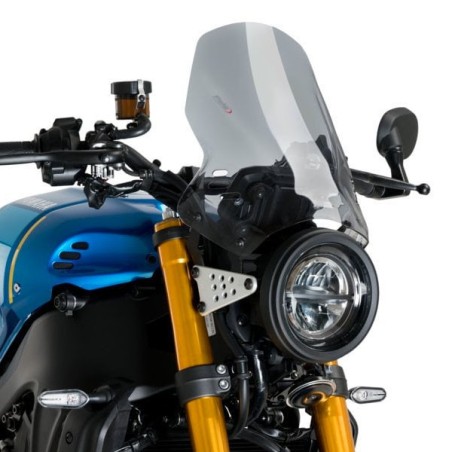 Cupolino Puig Naked per Yamaha XSR 900 dal 2022 fume chiaro